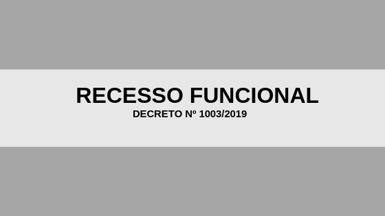 Prefeitura realiza recesso na próxima quinta-feira (18)